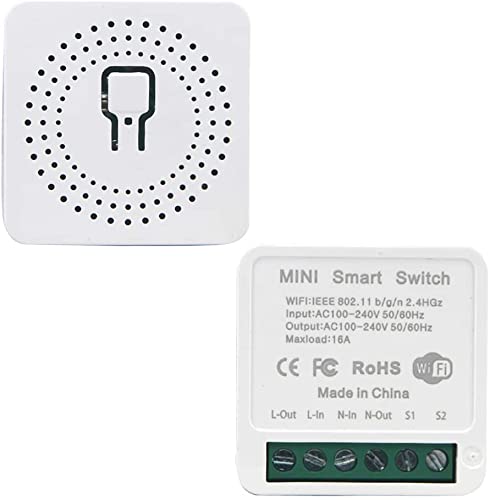 Auslese-DIY Mini 16A 1 Gang Smart Relay WiFi Switch Module Smart