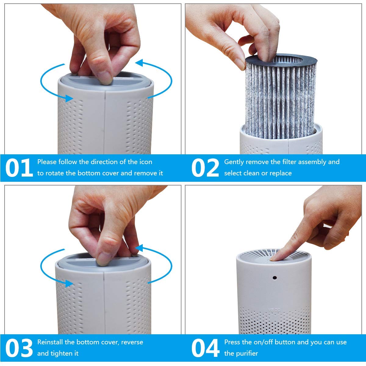 AIRx AXPPF113, Portable Air Cleaner Filters